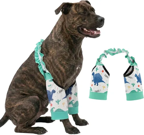 Miniatura 9 de LovinPet Mangas delanteras para perros medianos y grandes, protección de codo elástica en 4 direcciones, recuperación antilamos, prevención de calor