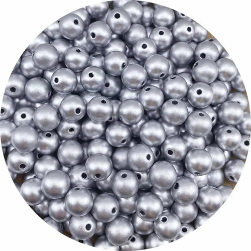 Miniatura 21 de 3000 cuentas de perlas de 0.118 pulgadas con agujero redondo suelto para decoración del hogar, rellenos de jarrones, manualidades, fabricación
