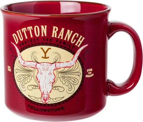 Miniatura 39 de Silver Buffalo - Taza de cerámica de campamento de Los Ositos Cariñositos con purpurina y frase «Positive Vibes» de 20 onzas Care Bears Vibes