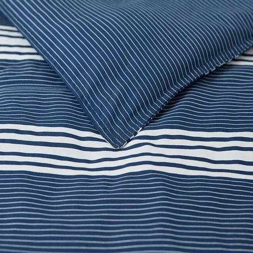 Miniatura 7 de Nautica - Juego de edredón tamaño Queen, ropa de cama reversible de algodón con fundas a juego y bolsa de lavandería reutilizable, peso medio