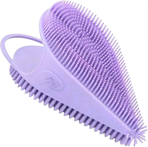 Miniatura 9 de Avilana Limpiador facial de silicona, cepillo de limpieza facial de doble cara con punta de nariz, exfoliante facial suave para limpieza profunda