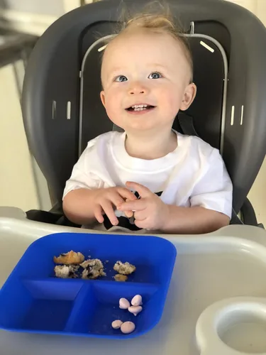 Miniatura 7 de Platos 100% de silicona para bebés y niños Fabricado en los Estados Unidos Sin BPA, BPS, plomo, cadmio, PVC y ftalatos Juego de manteles