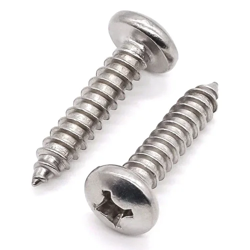 Miniatura 5 de Glvaner #4 tornillos autorroscantes de cabeza plana de 1-1/4 pulgadas (100 piezas) para madera, acero inoxidable 18/8 304, tornillos de chapa