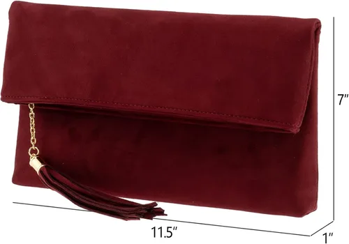 Miniatura 3 de JNB Bolso plegable de microgamuza sintética
