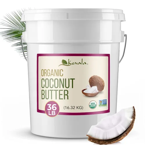Miniatura 11 de Kevala - Mantequilla de coco orgánica, sándwich natural a base de plantas, hecho en Estados Unidos, crema de coco untable para hornear y cocinar