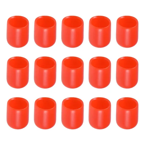 Miniatura 11 de Tapa protectora de rosca de tornillo, tapas de goma [para tornillo, perno] - 1/2" ID/negro/50pcs