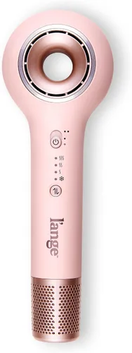 L'ANGE HAIR Axia HaloRing Secador de Cabello | Secador Iónico de Secado Rápido para un Acabado Suave y Sin Frizz | Motor Profesional Sin Escobillas