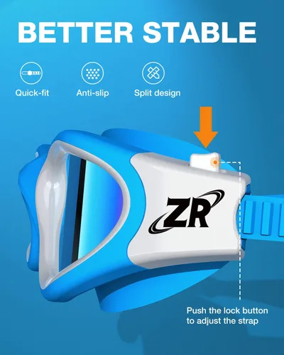Miniatura 6 de ZIONOR G1 - Gafas de natación polarizadas unisex para mujeres adultas, antiniebla, 100% anti UV, gafas de buceo B3