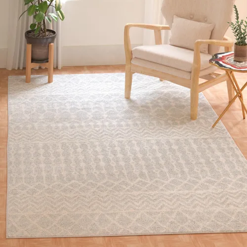 Miniatura 39 de SAFAVIEH - Alfombra de 4x6 de la colección Tulum, modelo TUL270G, diseño marroquí bohemio desgastado, no suelta pelusa y fácil de limpiar, ideal