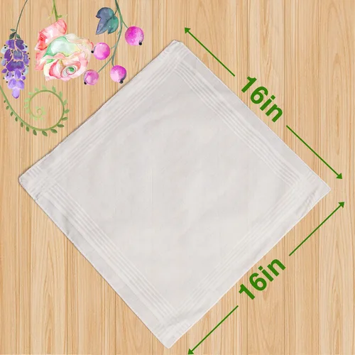 Miniatura 5 de Scotamalone Pañuelos para hombre 100% algodón suave blanco Hankie Hankerchieves