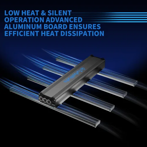 Miniatura 2 de Luz LED de cultivo de 320 W con 7 espectros ajustables (UV e IR), lámpara de planta de espectro completo regulable para cobertura de 3 x 3 pies
