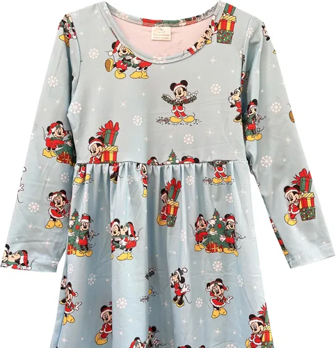 Miniatura 2 de CCODDY Valentine's Day Baby Girls' Dresses Toddler Little Girls Fashion Skirt, Flutter Sleeves, Knee Length
