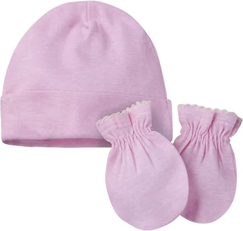 Miniatura 5 de Onesies Brand Conjunto de gorro y manoplas unisex para bebé, 12 piezas
