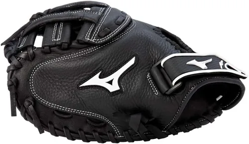 Miniatura 2 de Mizuno Prospect Select Fastpitch Serie de guantes de sóftbol Cuero de grano completo Patrones específicos femeninos Forro de palma Buttersoft