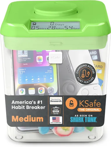 Miniatura 6 de Kitchen Safe: El Recipiente con Bloqueo por Tiempo, Cárcel para Celular, Caja de Bloqueo para Medicamentos, Rompe Malos Hábitos, Deja de Fumar, Deja