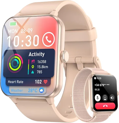 Miniatura 8 de Blackview 2026 Fitness Tracker (Answer/Make Calls), Smart Watch for Men and Women with Heart Rate/SpO2/Sleep Monitor/2 Straps, 100+ Sports Modes