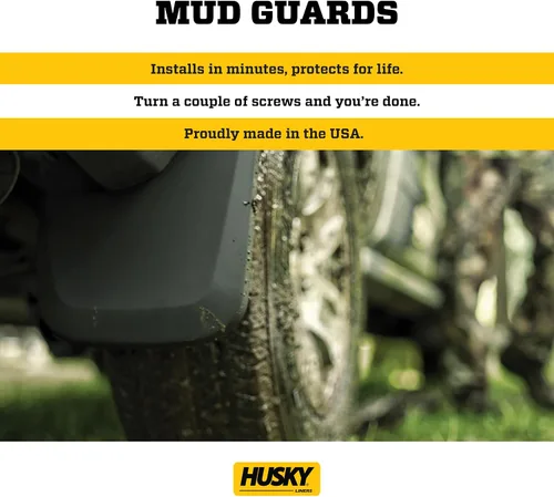Miniatura 4 de Husky Liners - Guardabarros delanteros y traseros 2015-2022 Chevrolet Colorado, GMC Canyon sin balizas o revestimiento (excluye ZR2), juego