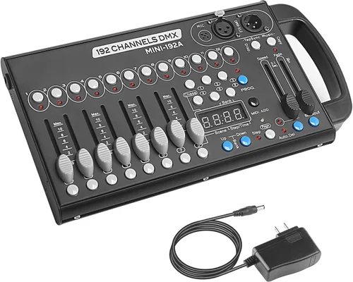 Controlador DMX - Controlador de luz DMX de 192 canales para luces LED 192 canal-A