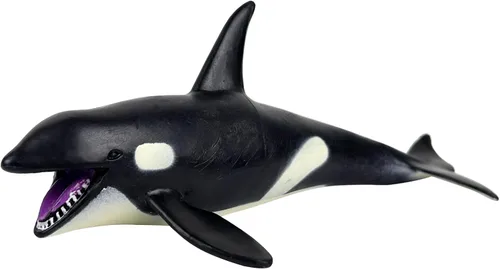 Miniatura 8 de SmilerSmile Juguetes educativos de animales marinos sólidos, simulación de tiburón oceánico, criatura marina, juguete para niños pequeños
