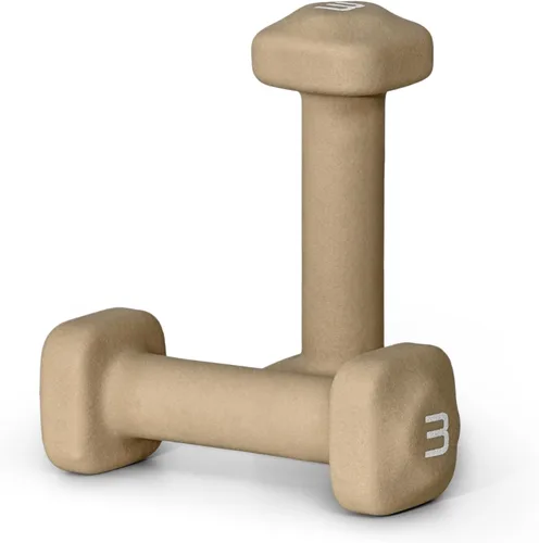 Miniatura 33 de Tone Fitness Pares de Mancuernas de Pesas de Neopreno con Cabeza Cuadrada Antirrodamiento Múltiples Opciones Azul