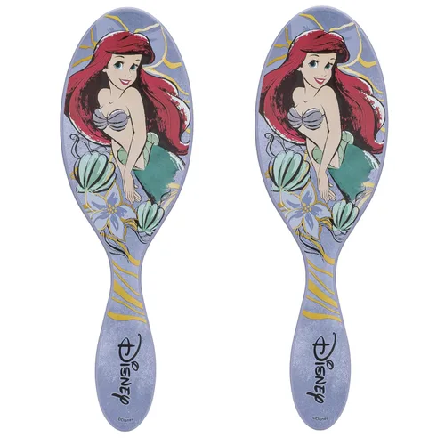 Miniatura 16 de Wet Brush Disney Original Cepillo Desentangelante, Ariel (Princesa Elegante), con cerdas IntelliFlex ultra suaves, cepillo de desenredar que se