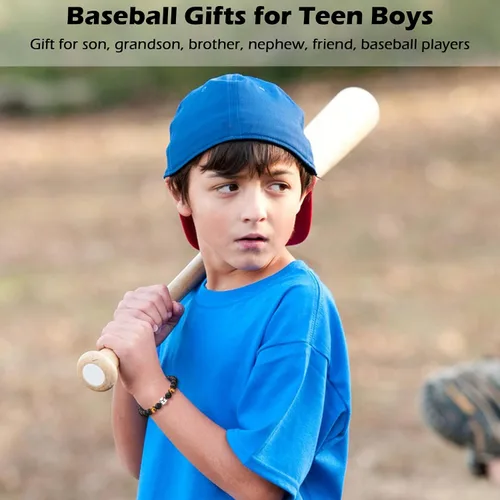 Miniatura 5 de EPIRORA Regalos para adolescentes, pulseras de fútbol, baloncesto, béisbol, fútbol americano, regalos de cumpleaños para hijo, nieto, hermano