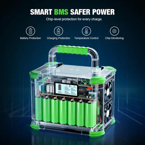 Miniatura 9 de GRECELL Estación de energía portátil de 330 W con panel solar de 100 W, estación de energía portátil de 288.6 Wh, generador solar de 330 W, salidas