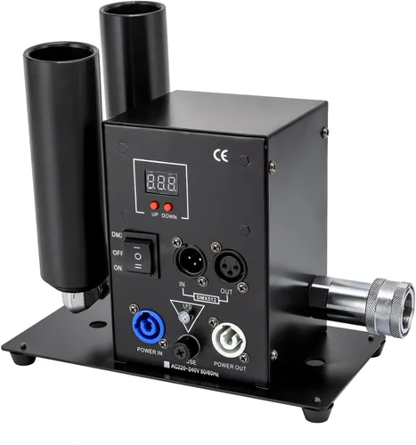 Miniatura 2 de Máquina de humo de chorro de CO2 Máquina de humo de chorro de CO2 150 W Cañón DMX columna de aire Máquina de chorro de CO2 6 MPa Night Club Bar DJ