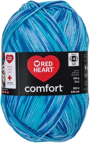 Miniatura 83 de RED HEART Hilo Comfort Shimmers, ópalo blanco