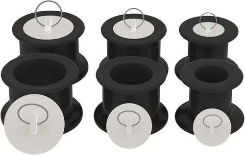 Miniatura 6 de Enchufe anal hueco de silicona con enchufe dilatador anal placer de pareja dispositivo de masturbación endoscópica juguete sexual negro