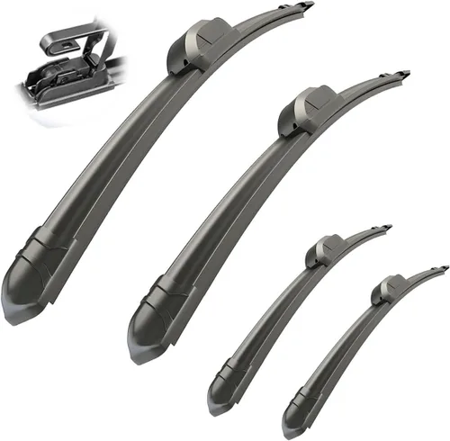 Miniatura 8 de Daihatsu Terios J200 F700 2006-2017, limpiaparabrisas delantero de goma suave, parabrisas de 21 x 18 pulgadas (color : 2 limpiaparabrisas)