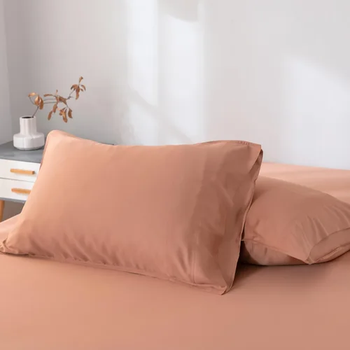 Miniatura 24 de Bella Coterie - Juego de fundas de almohada de viscosa de bambú de lujo, 100% cultivadas orgánicamente, ultra suave, refrescante, 2 piezas [Champán]