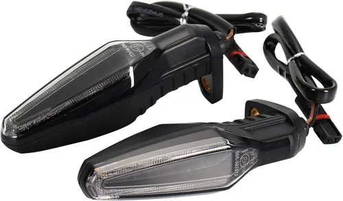 Miniatura 12 de 2 indicadores de señal de giro delanteros o traseros para motocicleta, compatibles con BMW R1100/R1150/R1200/R850 1994–2007 (ámbar)