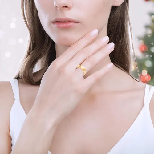 Miniatura 3 de Minicremation Anillo de urna de cremación para cenizas para mujer, anillo de dedo de corazón de acero inoxidable, impermeable, recuerdo