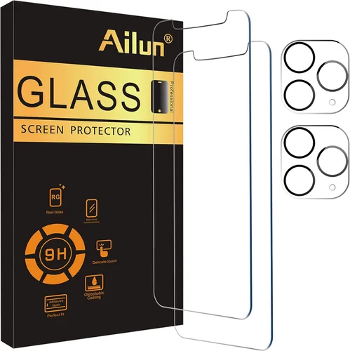 Miniatura 15 de Ailun Paquete de 3 protectores de pantalla para iPhone 17 Pro [6.3 pulgadas] + 3 protectores de lente de cámara con marco de instalación, protección