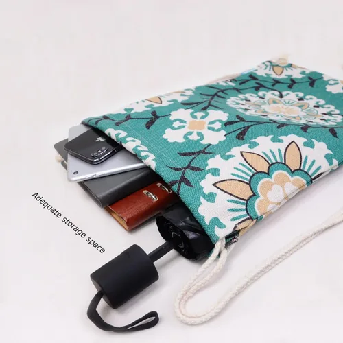 Miniatura 2 de Miomao Mochila con cordón para el gimnasio, estilo dalia