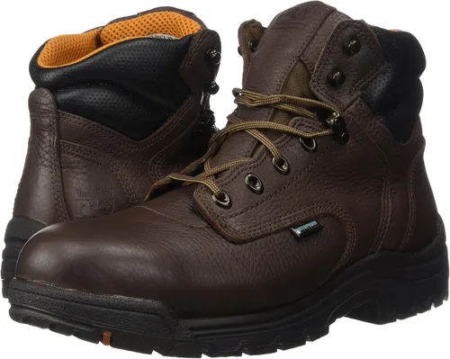 Miniatura 9 de Timberland PRO Titan - Men's, Dark Mocha, Alloy Toe, EH, 6 Inch Work Boot
