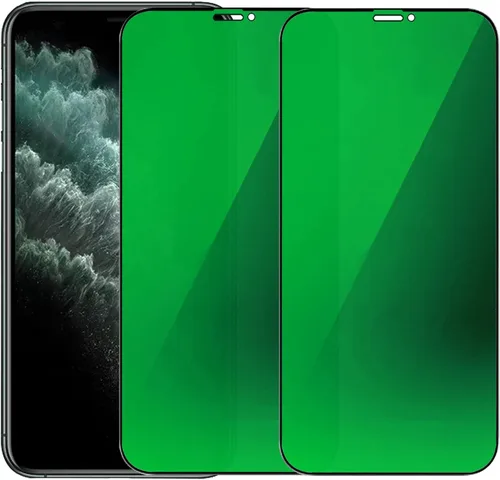 Miniatura 8 de Espejo de vidrio templado antiazul, protector de pantalla anti-espía, película antiespía para iPhone 11 Pro Max/iPhone XS Max, 6.5 pulgadas