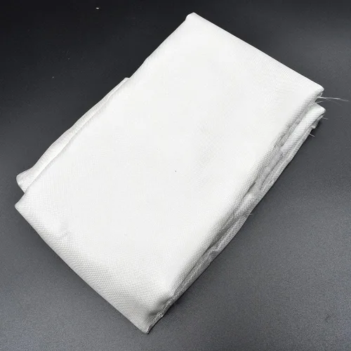 Miniatura 2 de MTYIQS Paño de fibra de vidrio Tejido liso Tela de fibra de vidrio 0.85oz 0.001 in Fibra de vidrio Mat Material Roll Tela tejida blanca para placa