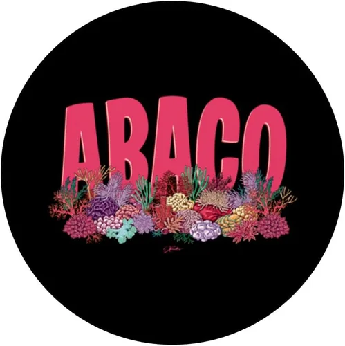 Miniatura 3 de JCombs: Islas Abaco, Bahamas, Arrecife de coral, Playa PopSockets PopGrip intercambiables