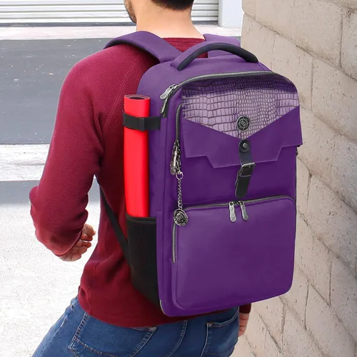 Miniatura 4 de ENHANCE Mochila MTG para almacenamiento de tarjetas TCG, mochila TCG para cajas de cubierta, tarjetas con funda, tapetes de juego, accesorios MTG