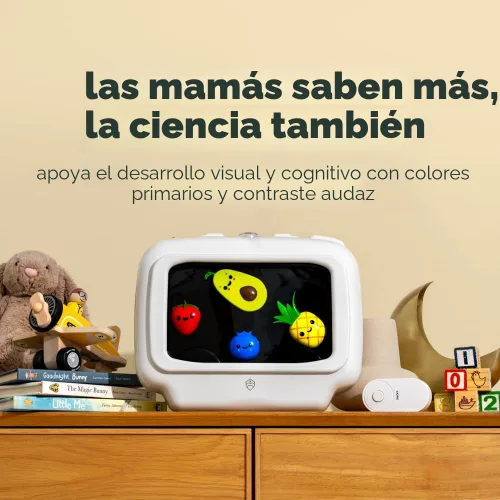 Miniatura 2 de Dreams Chupete para Bebé – Chupete Portátil para Bebé, Máquina de Sonidos y Luz Nocturna Movimiento Suave, Sonidos Tropicales Relajantes y Control