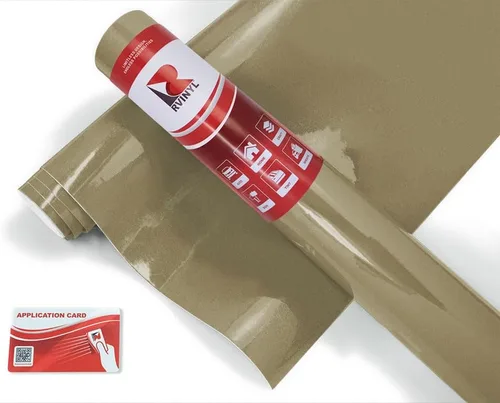 ORACAL 951 Steppe Green Metallic 680 Premium Cast Film 2ft x 1ft Vinyl Film Sheet Roll - for Cricut, Silhouette Cameo, Craft and Sign Cutters