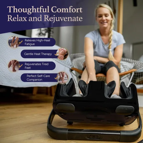 Miniatura 3 de Cloud Massage Masajeador de pies Shiatsu con calor, terapia de amasamiento profundo para aliviar el dolor, circulación, relajación posactividad