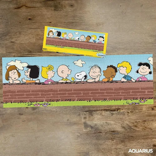 Miniatura 3 de AQUARIUS Peanuts Puzzle (rompecabezas delgado de 1000 piezas) – Mercancía y coleccionables de cacahuetes con licencia oficial – sin deslumbramiento