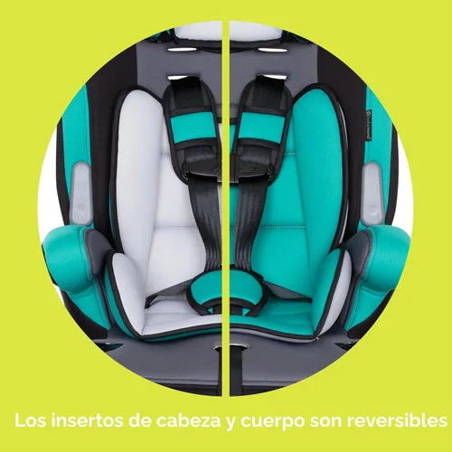 Miniatura 17 de Baby Trend Hybrid SI 3 en 1 Asiento elevador combinado para coche con protección contra impactos laterales, Hoboken Teal
