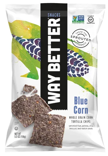 Miniatura 14 de Way Better Snacks Chips de tortilla, batata, 5.5 onzas