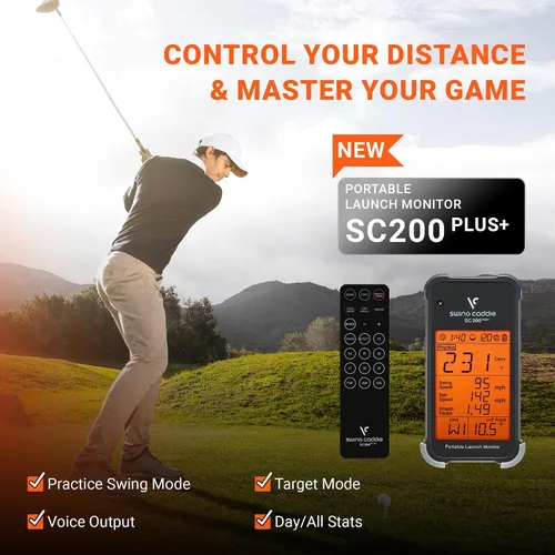 Miniatura 4 de Voice Caddie - Monitor de lanzamiento portátil Swing Caddie