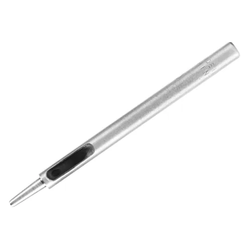 Miniatura 16 de WUTA Juego de perforadores SPC de 0.020 in de acero hueco perforador de cuero para correa de reloj