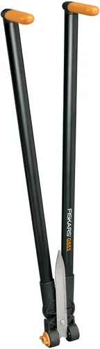 Miniatura 10 de Fiskars PowerLever 1001565 - Tijeras multifuncionales para setos y césped, alcance de hasta 8.2 ft, color negro/naranja